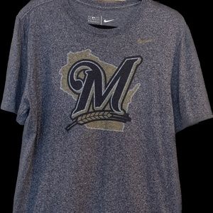 Nike Milwaukee Brewers Baseball Tee